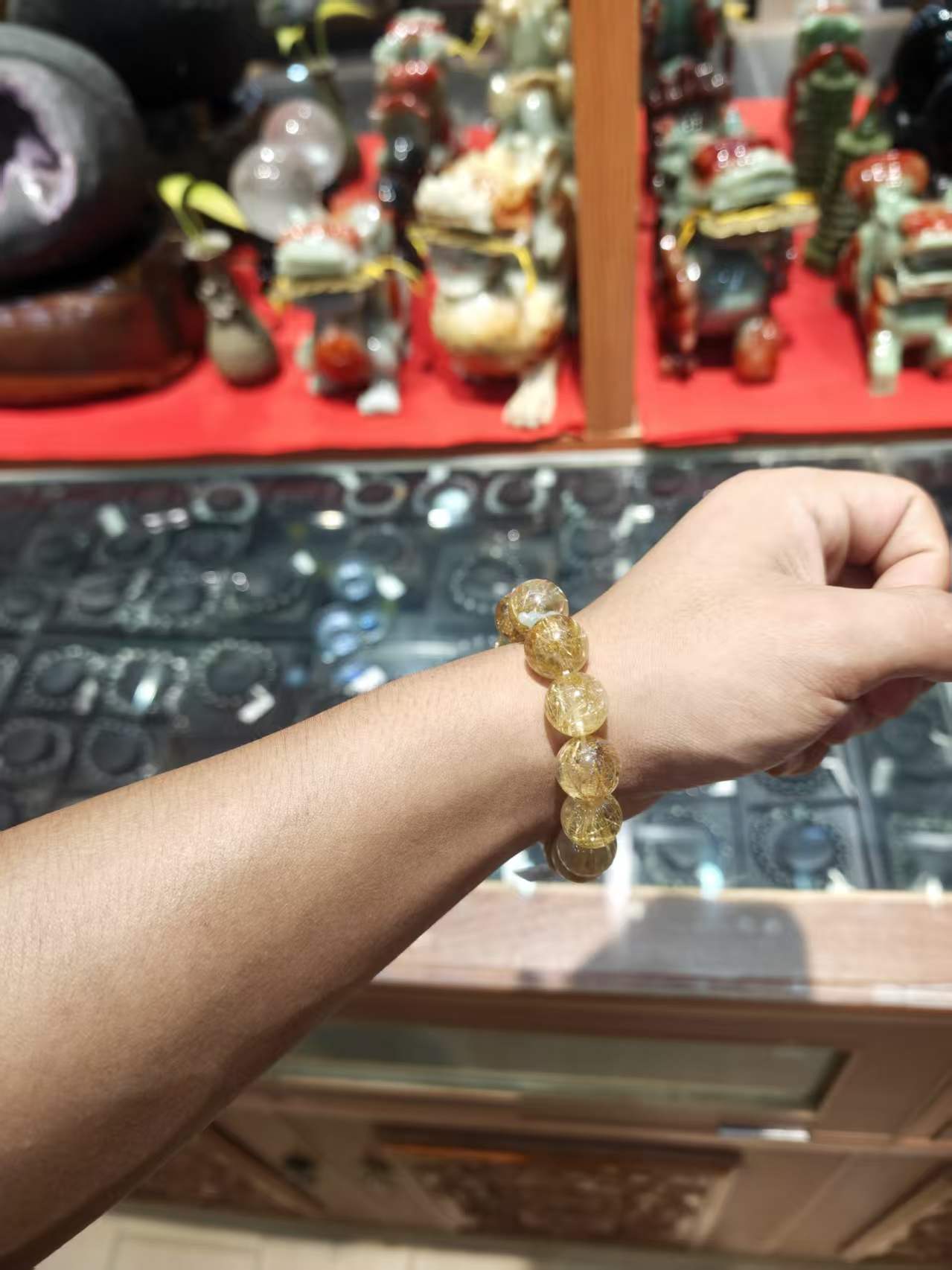 顺风顺水吉祥转运饰品到店试戴实拍 4
